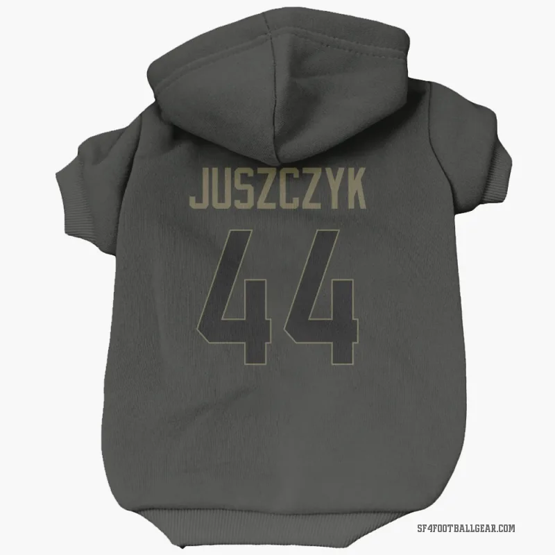 Kyle Juszczyk  Black San Francisco 49ers  Service Cat & Dog Pet Hoodie