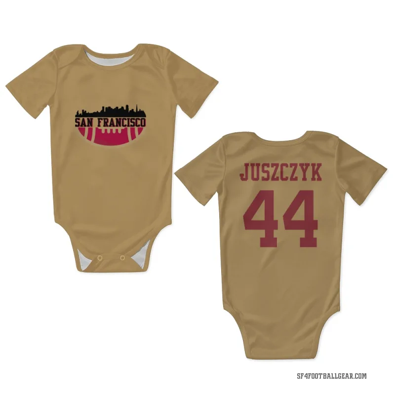 Kyle Juszczyk  Gold San Francisco 49ers  Newborn & Infant Bodysuit