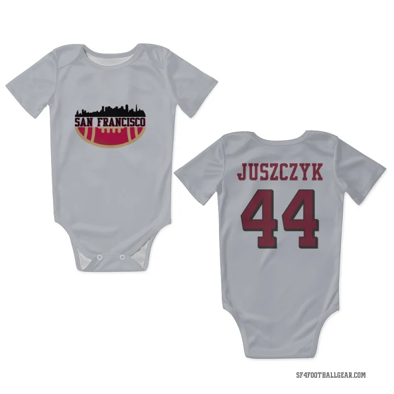 Kyle Juszczyk  White San Francisco 49ers  Rush Newborn & Infant Bodysuit