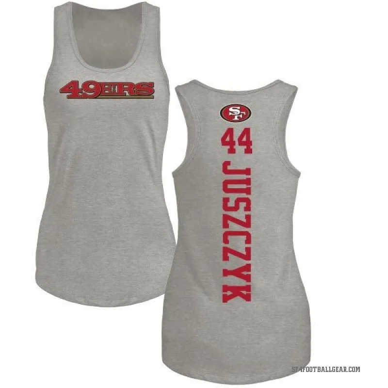 Kyle Juszczyk Women's Ash San Francisco 49ers Backer Tank Top -