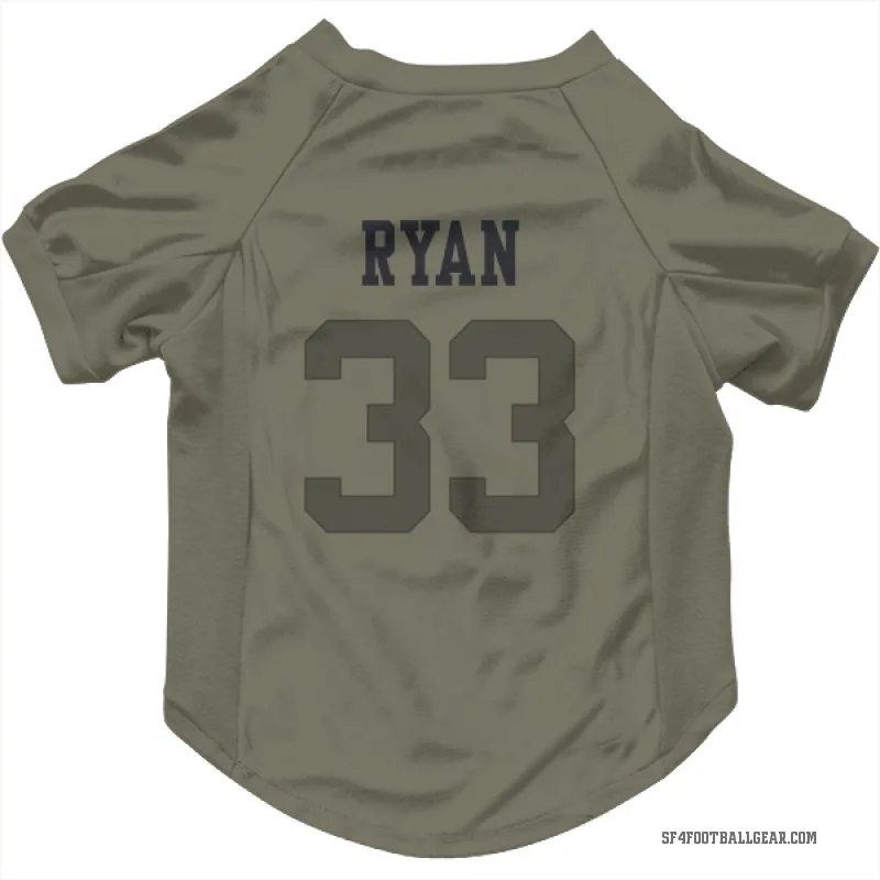 Logan Ryan  Olive San Francisco 49ers  Cat & Dog Pet Jersey
