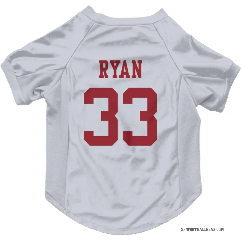 Logan Ryan  White San Francisco 49ers  Cat & Dog Pet Jersey