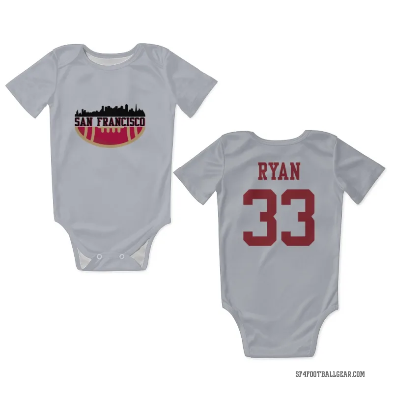 Logan Ryan  White San Francisco 49ers  Newborn & Infant Bodysuit