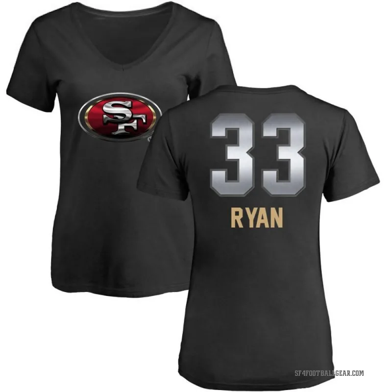 Logan Ryan Women's Black San Francisco 49ers Midnight Mascot T-Shirt -