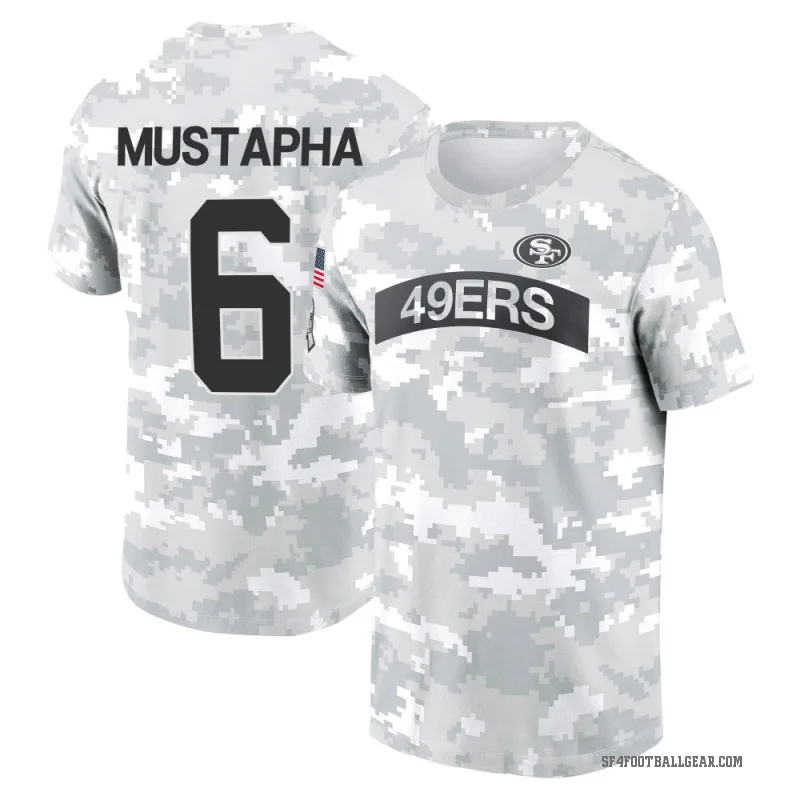 Malik Mustapha Men's Camo San Francisco 49ers Arctic 2024 Salute to Service Performance T-Shirt