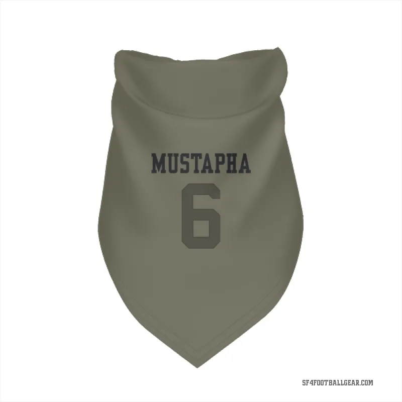 Malik Mustapha  Olive San Francisco 49ers  Cat & Dog Pet Bandana
