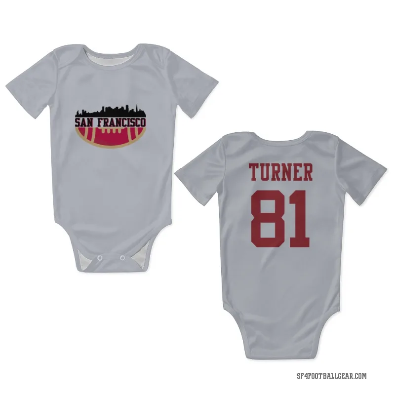 Malik Turner  White San Francisco 49ers  Newborn & Infant Bodysuit