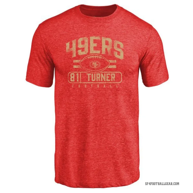 Malik Turner Youth Red San Francisco 49ers Flanker T-Shirt -