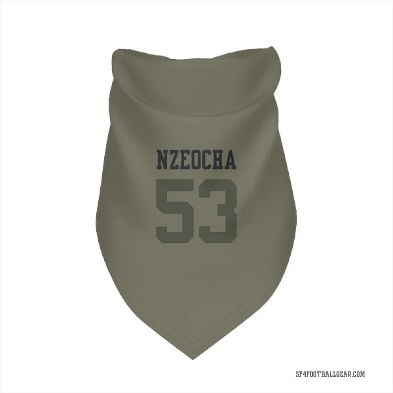 Mark Nzeocha  Olive San Francisco 49ers  Cat & Dog Pet Bandana