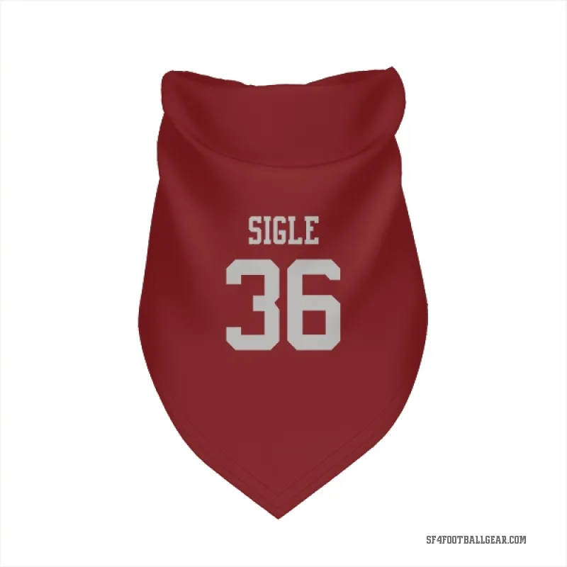 Marques Sigle  Scarlet San Francisco 49ers  Cat & Dog Pet Bandana