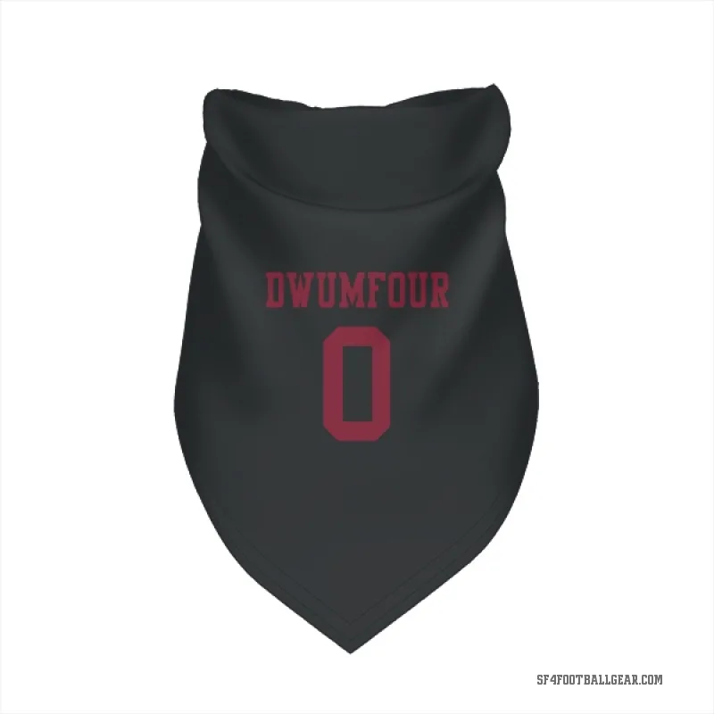 Michael Dwumfour  Black San Francisco 49ers  Cat & Dog Pet Bandana
