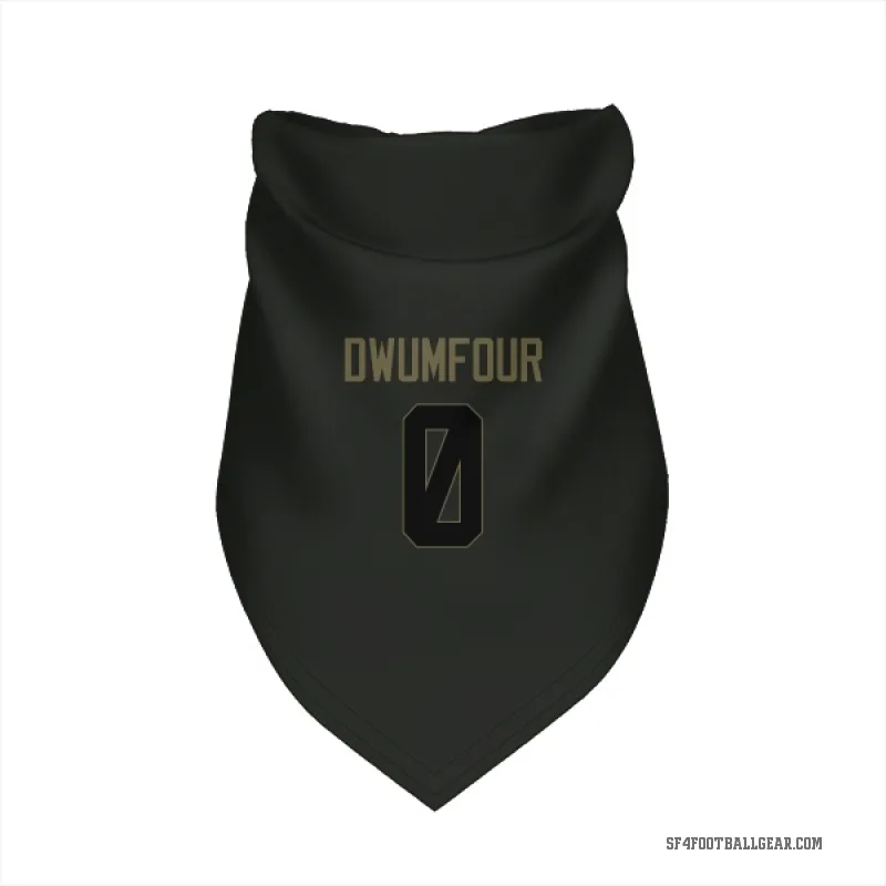 Michael Dwumfour  Black San Francisco 49ers  Service Cat & Dog Pet Bandana