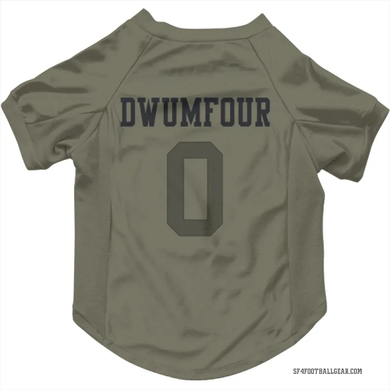 Michael Dwumfour  Olive San Francisco 49ers  Cat & Dog Pet Jersey