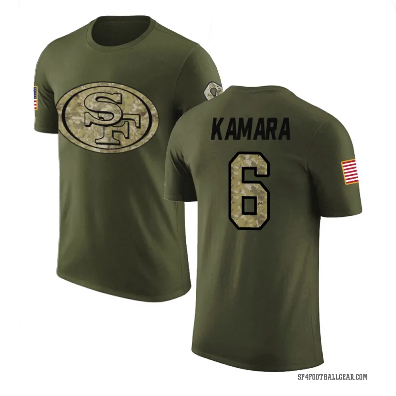 Mikail Kamara Youth Olive San Francisco 49ers Salute to Service T-Shirt