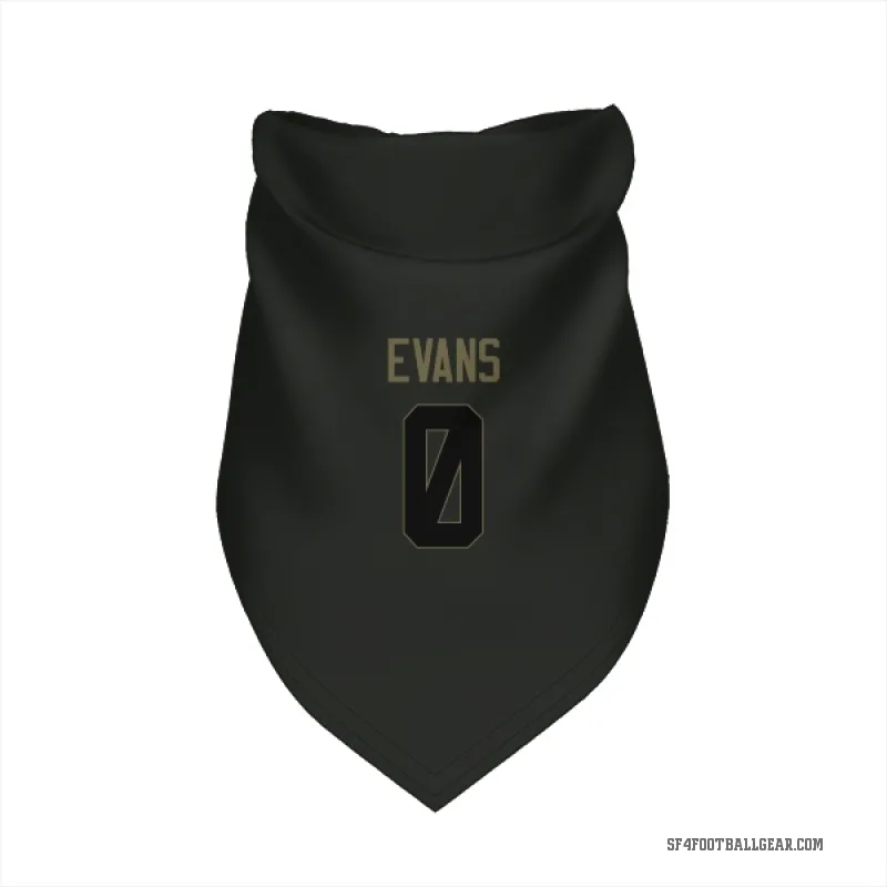 Mike Evans  Black San Francisco 49ers  Service Cat & Dog Pet Bandana