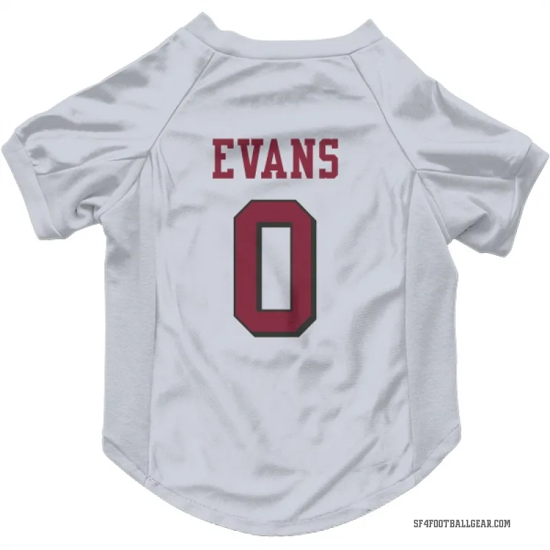 Mike Evans  White San Francisco 49ers  Rush Cat & Dog Pet Jersey