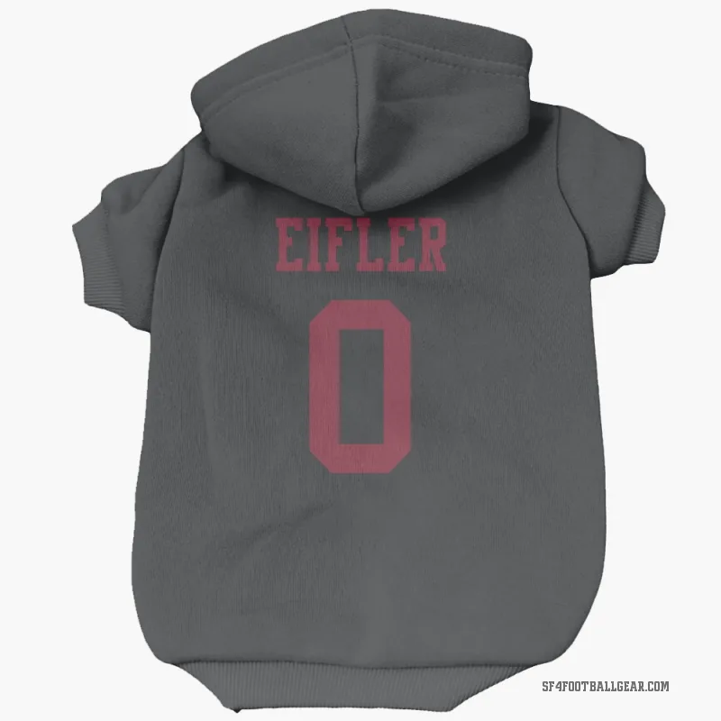 Milo Eifler  Black San Francisco 49ers  Cat & Dog Pet Hoodie