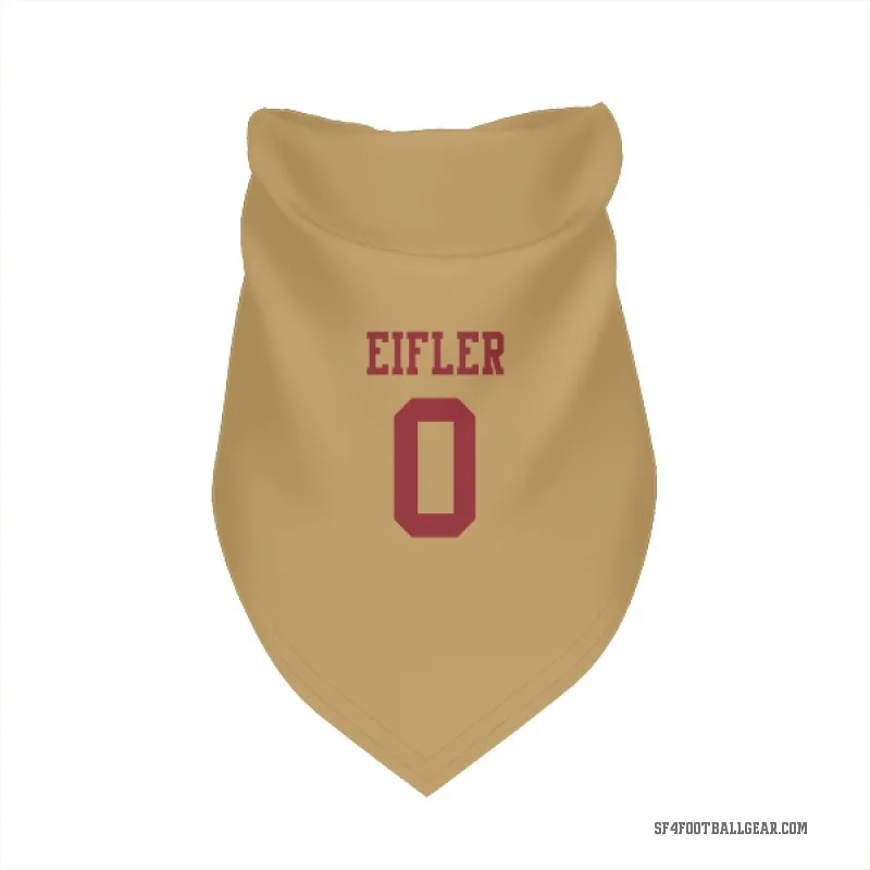 Milo Eifler  Gold San Francisco 49ers  Cat & Dog Pet Bandana