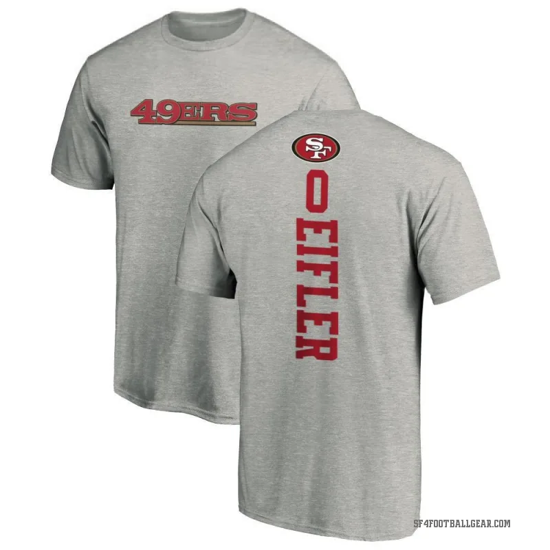 Milo Eifler Men's Ash San Francisco 49ers Backer T-Shirt -