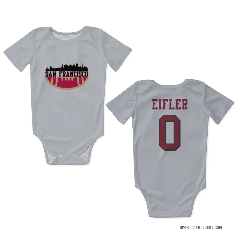 Milo Eifler  White San Francisco 49ers  Rush Newborn & Infant Bodysuit