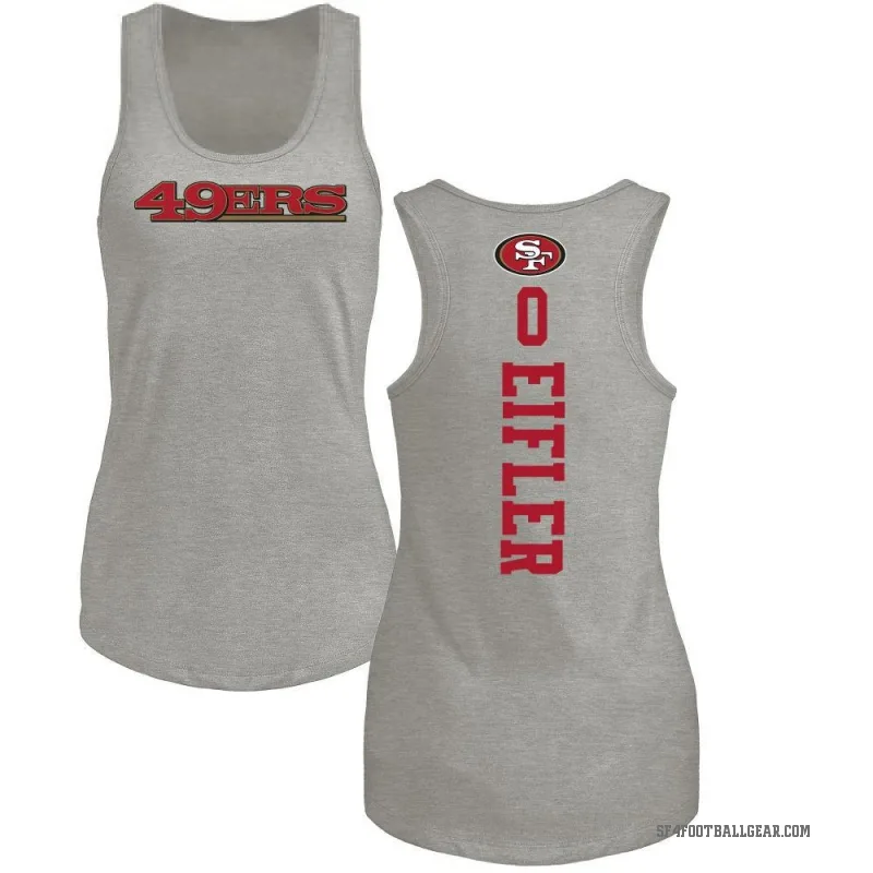 Milo Eifler Women's Ash San Francisco 49ers Backer Tank Top -