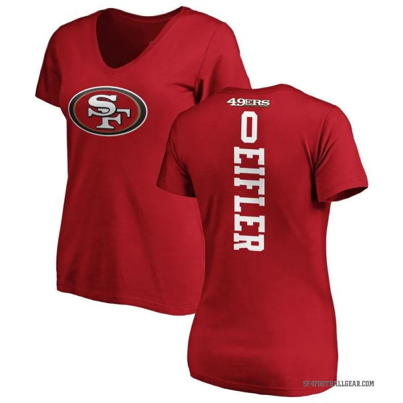 Milo Eifler Women's Red San Francisco 49ers Backer Slim Fit T-Shirt -