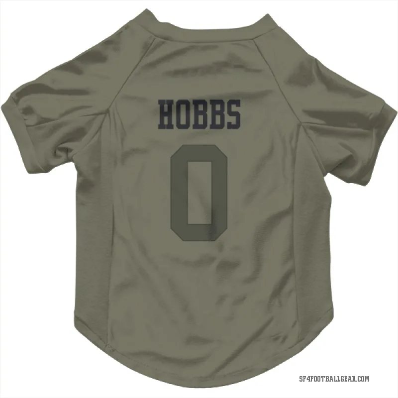 Nate Hobbs  Olive San Francisco 49ers  Cat & Dog Pet Jersey