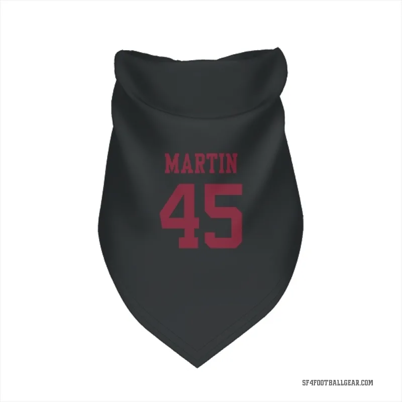 Nick Martin  Black San Francisco 49ers  Cat & Dog Pet Bandana