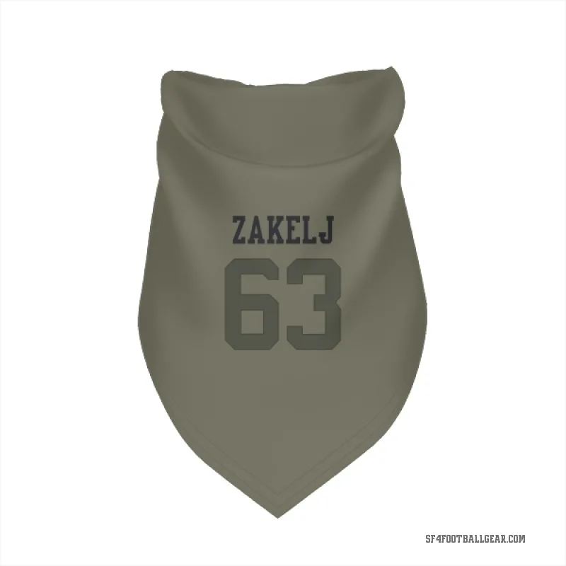 Nick Zakelj  Olive San Francisco 49ers  Cat & Dog Pet Bandana