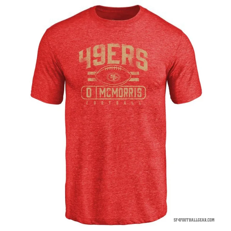 Patrick McMorris Men's Red San Francisco 49ers Flanker T-Shirt -