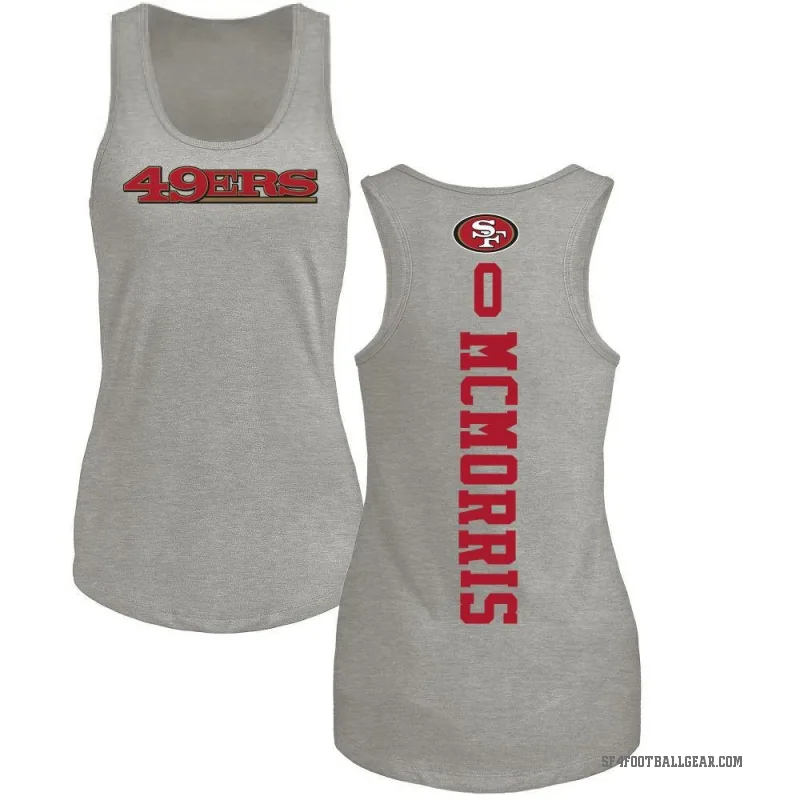 Patrick McMorris Women's Ash San Francisco 49ers Backer Tank Top -
