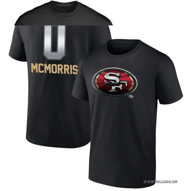 Patrick McMorris Youth Black San Francisco 49ers Midnight Mascot T-Shirt -