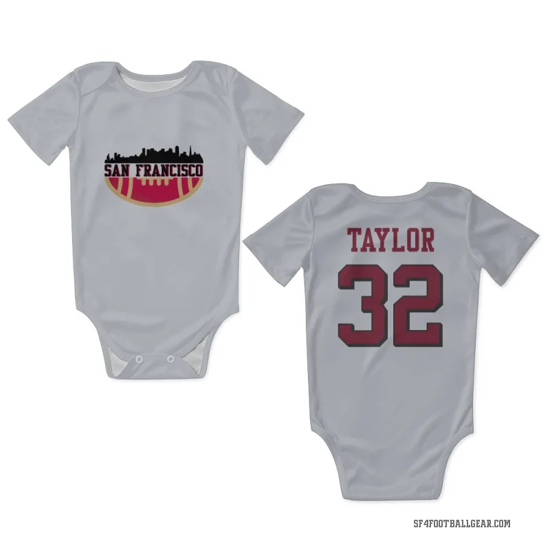 Patrick Taylor Jr.  White San Francisco 49ers  Rush Newborn & Infant Bodysuit
