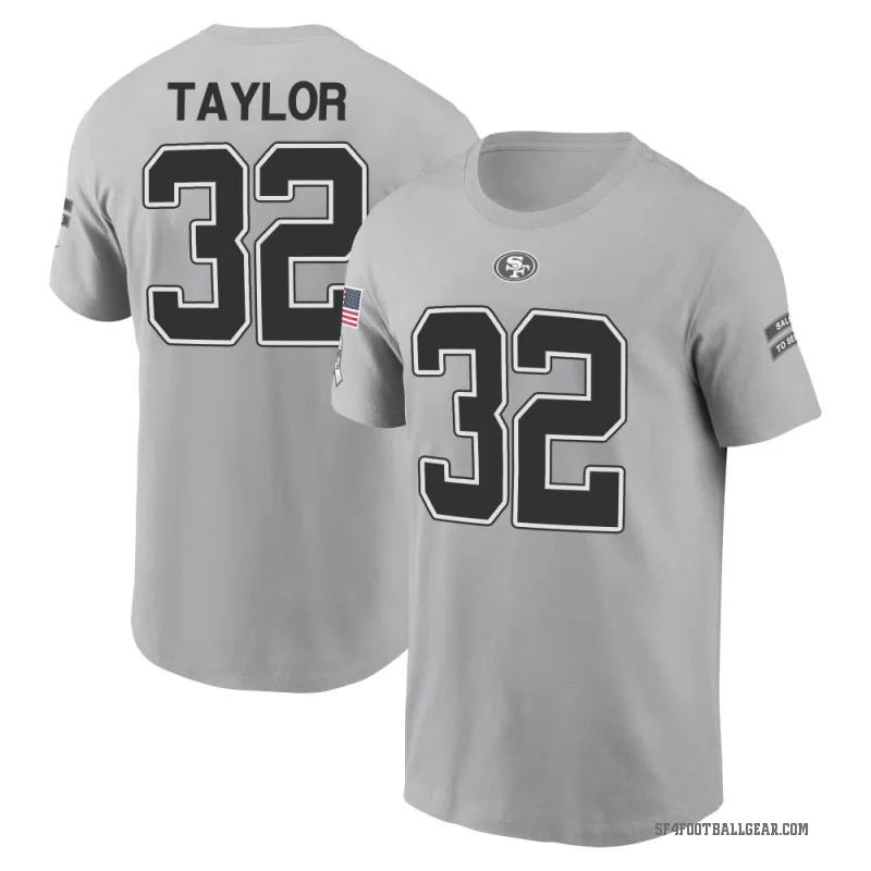Patrick Taylor Jr. Youth Gray San Francisco 49ers 2024 Salute to Service T-Shirt
