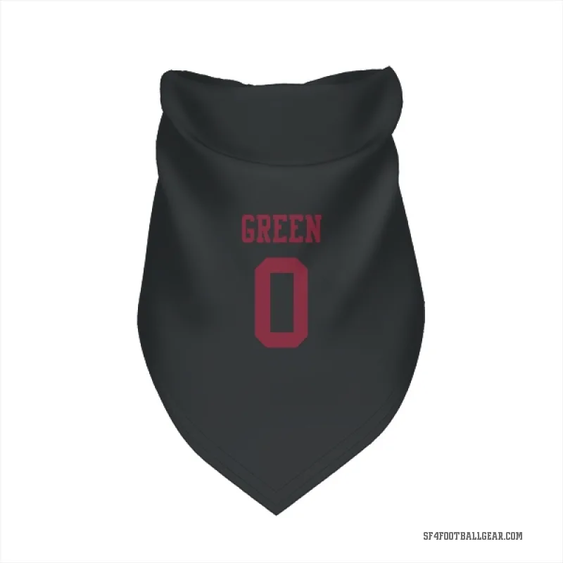 Renardo Green  Black San Francisco 49ers  Cat & Dog Pet Bandana