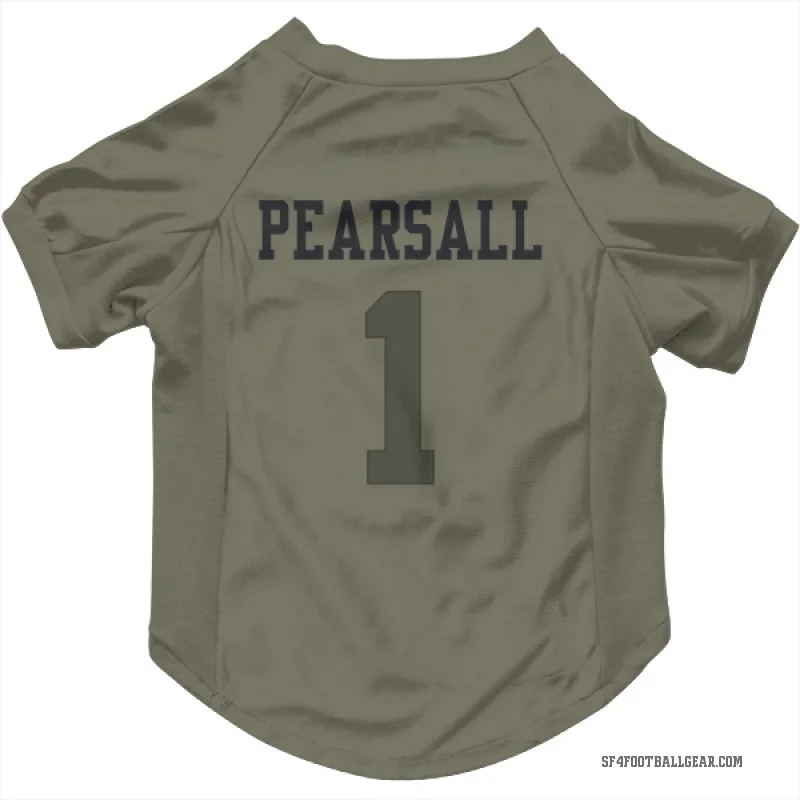 Ricky Pearsall  Olive San Francisco 49ers  Cat & Dog Pet Jersey