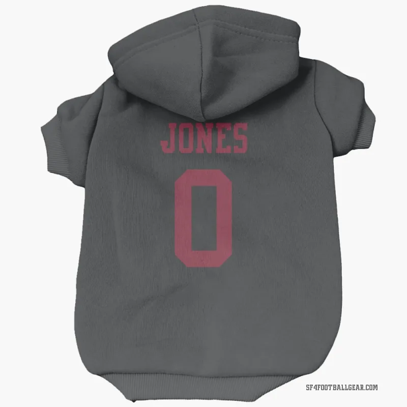 Rob Jones  Black San Francisco 49ers  Cat & Dog Pet Hoodie