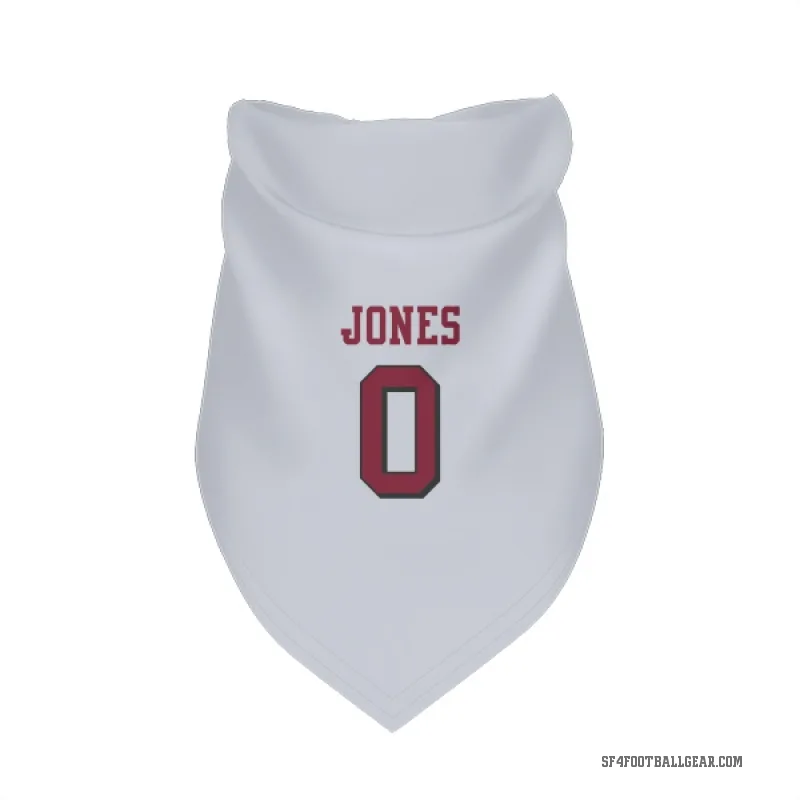 Rob Jones  White San Francisco 49ers  Rush Cat & Dog Pet Bandana