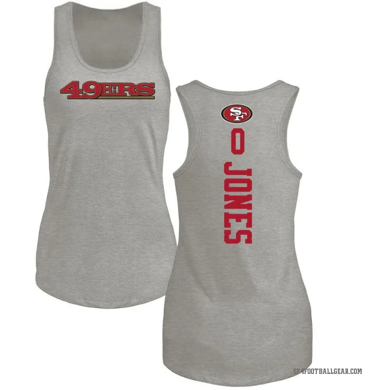 Rob Jones Women's Ash San Francisco 49ers Backer Tank Top -