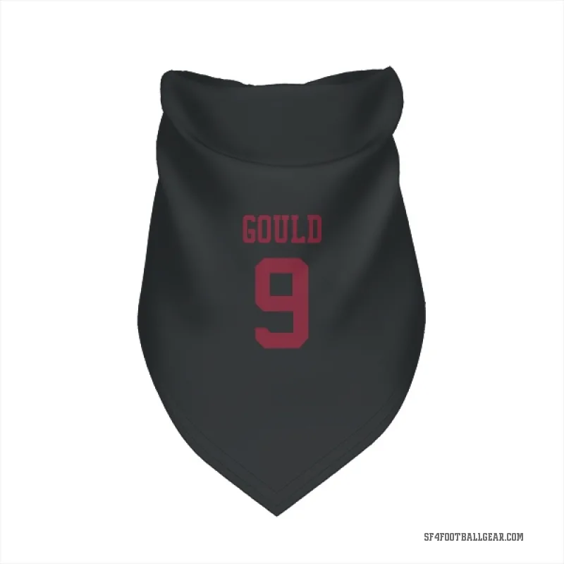 Robbie Gould  Black San Francisco 49ers  Cat & Dog Pet Bandana