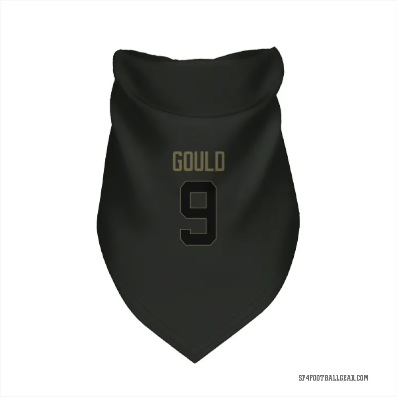 Robbie Gould  Black San Francisco 49ers  Service Cat & Dog Pet Bandana