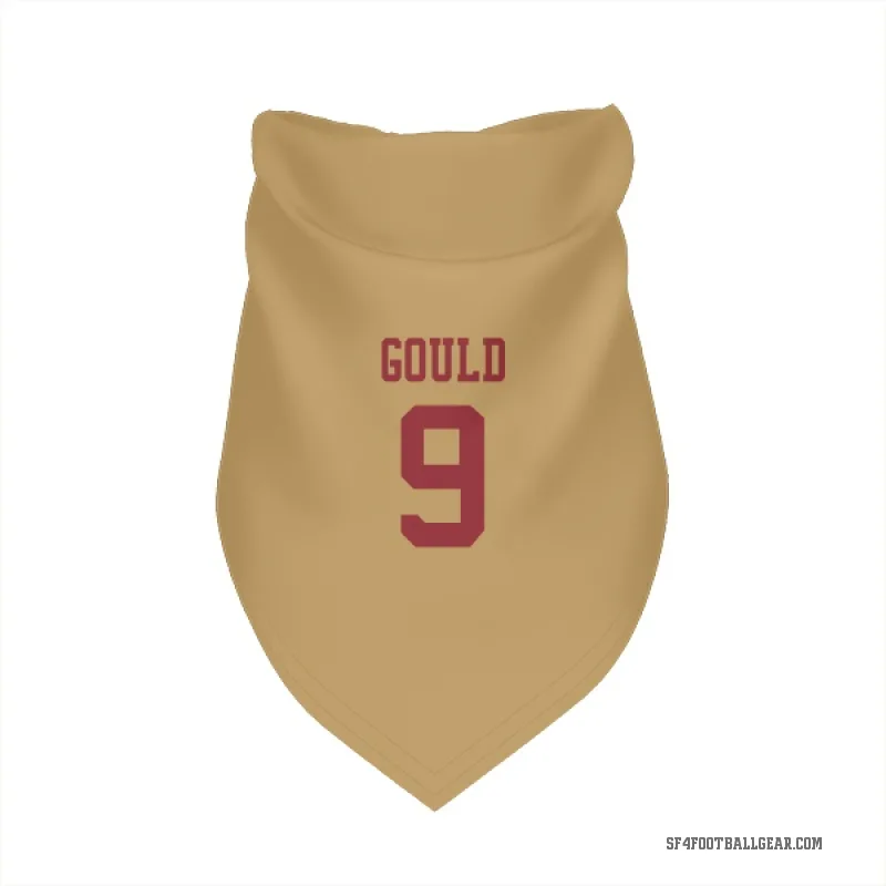 Robbie Gould  Gold San Francisco 49ers  Cat & Dog Pet Bandana