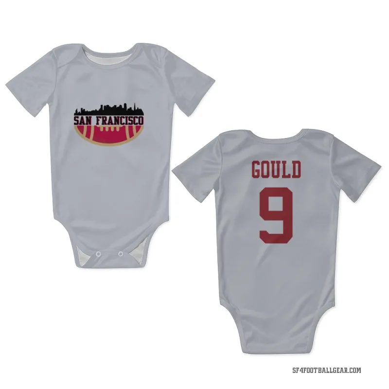 Robbie Gould  White San Francisco 49ers  Newborn & Infant Bodysuit