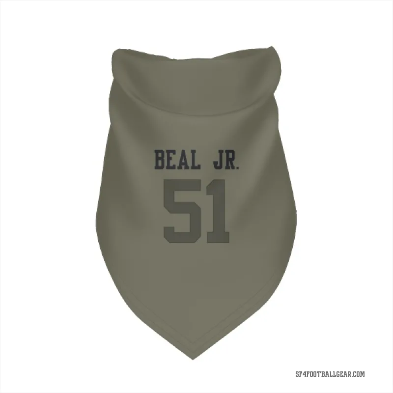Robert Beal Jr.  Olive San Francisco 49ers  Cat & Dog Pet Bandana