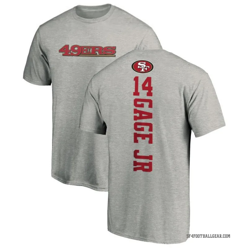 Russell Gage Jr. Men's Ash San Francisco 49ers Backer T-Shirt -