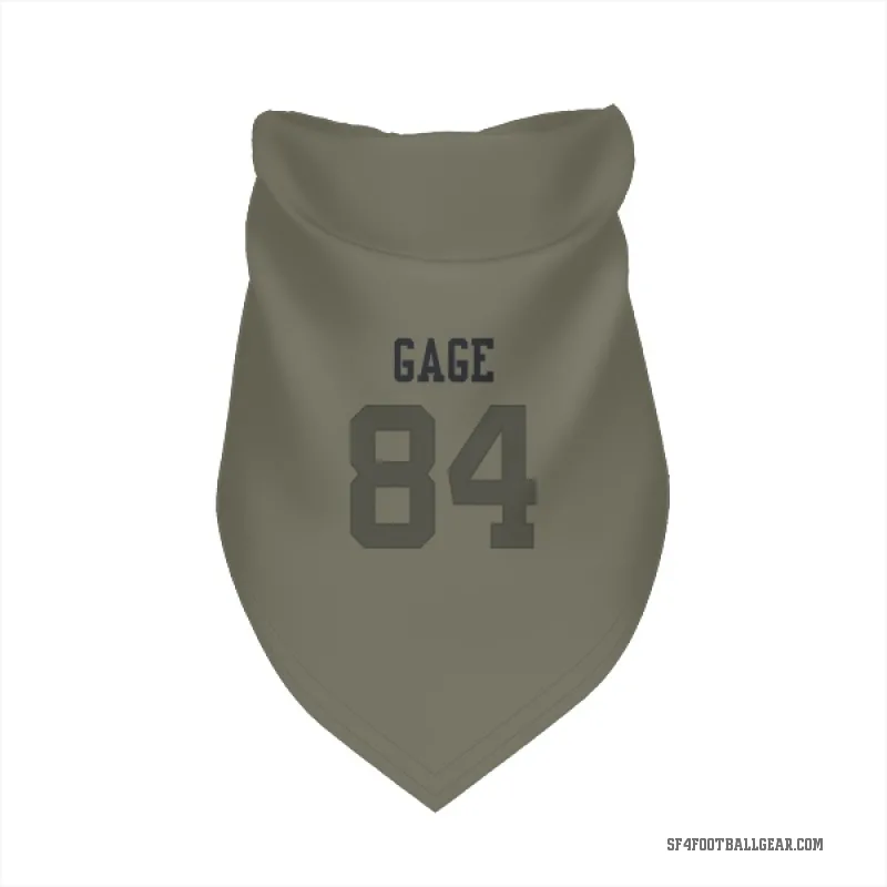 Russell Gage  Olive San Francisco 49ers  Cat & Dog Pet Bandana