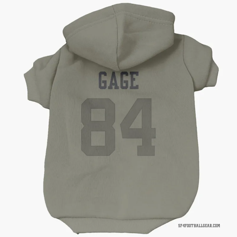 Russell Gage  Olive San Francisco 49ers  Cat & Dog Pet Hoodie