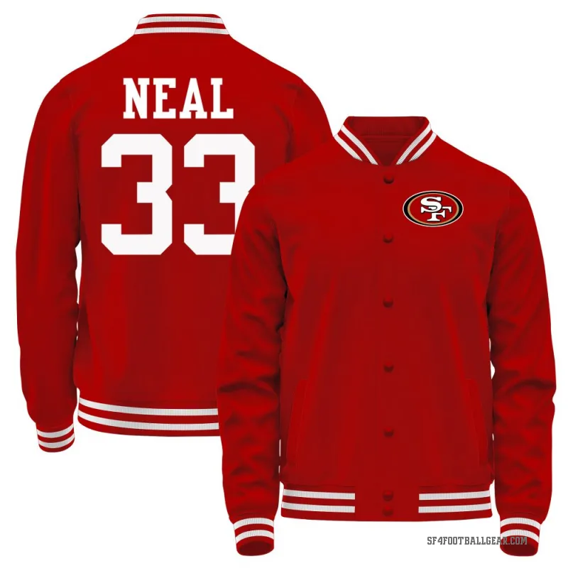 Siran Neal Men's Red San Francisco 49ers Full-Snap Jacket