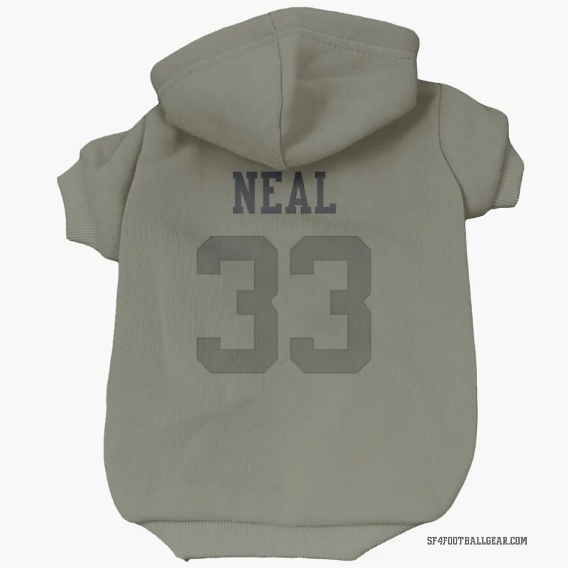 Siran Neal  Olive San Francisco 49ers  Cat & Dog Pet Hoodie