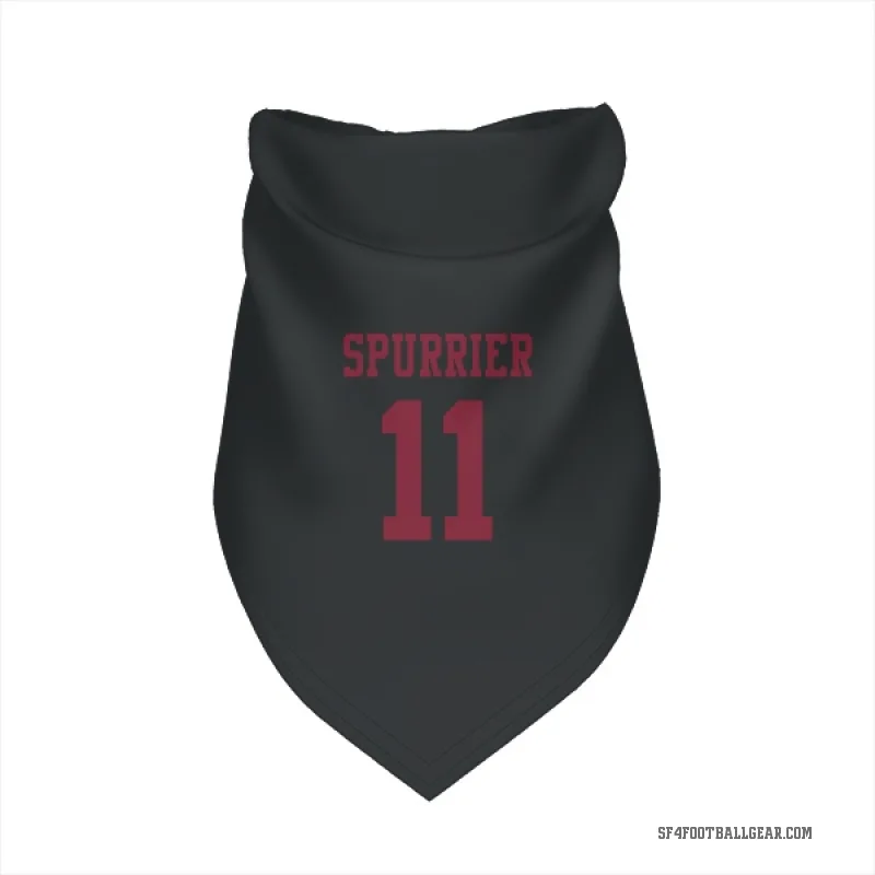 Steve Spurrier  Black San Francisco 49ers  Cat & Dog Pet Bandana